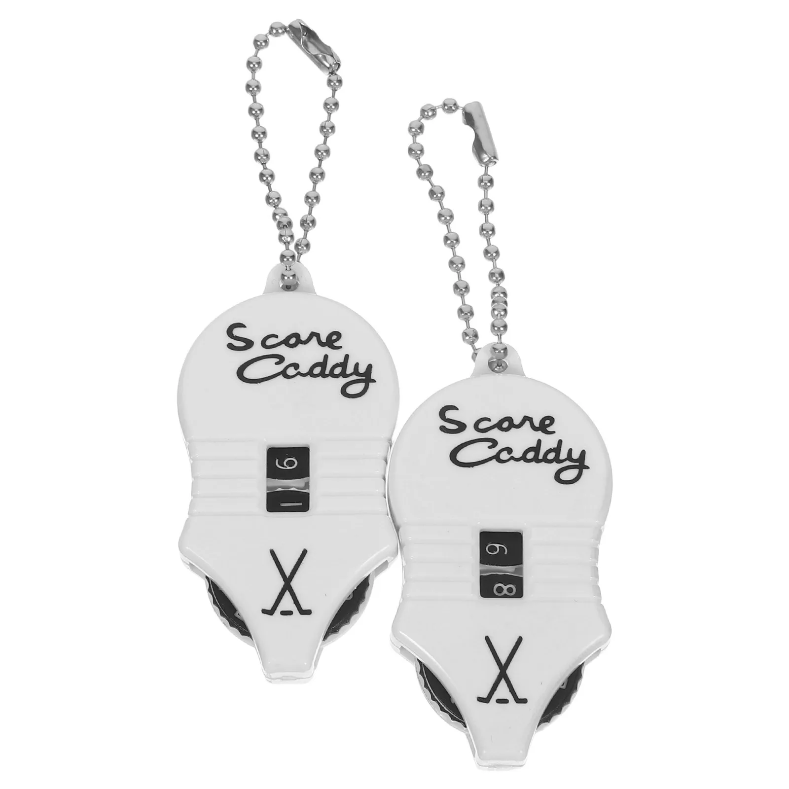 

2Pcs Golf Scoring Tool Ergonomic Stroke Tracker Fun Mouse Shape Design Perfect for Men Women on The Go