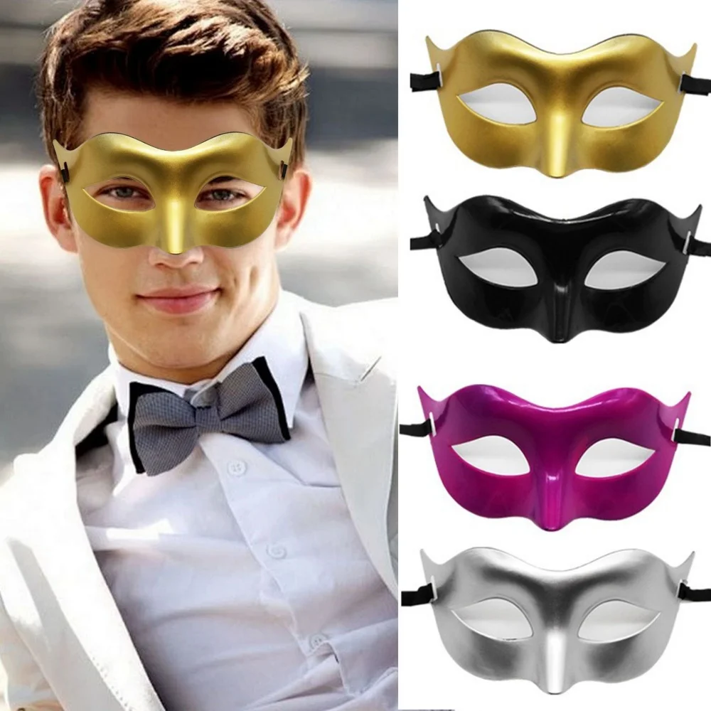 Half Face Mask Comfortable Prom Mask Carnival Mask Eye Catching For Costume Party Carnival Halloween