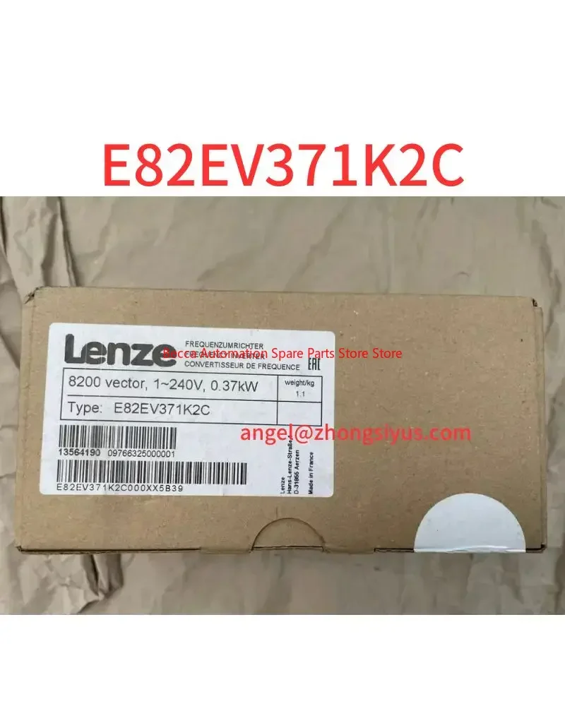 

The new E82EV371K2C converter 0.37 kwFunctional testing is fine