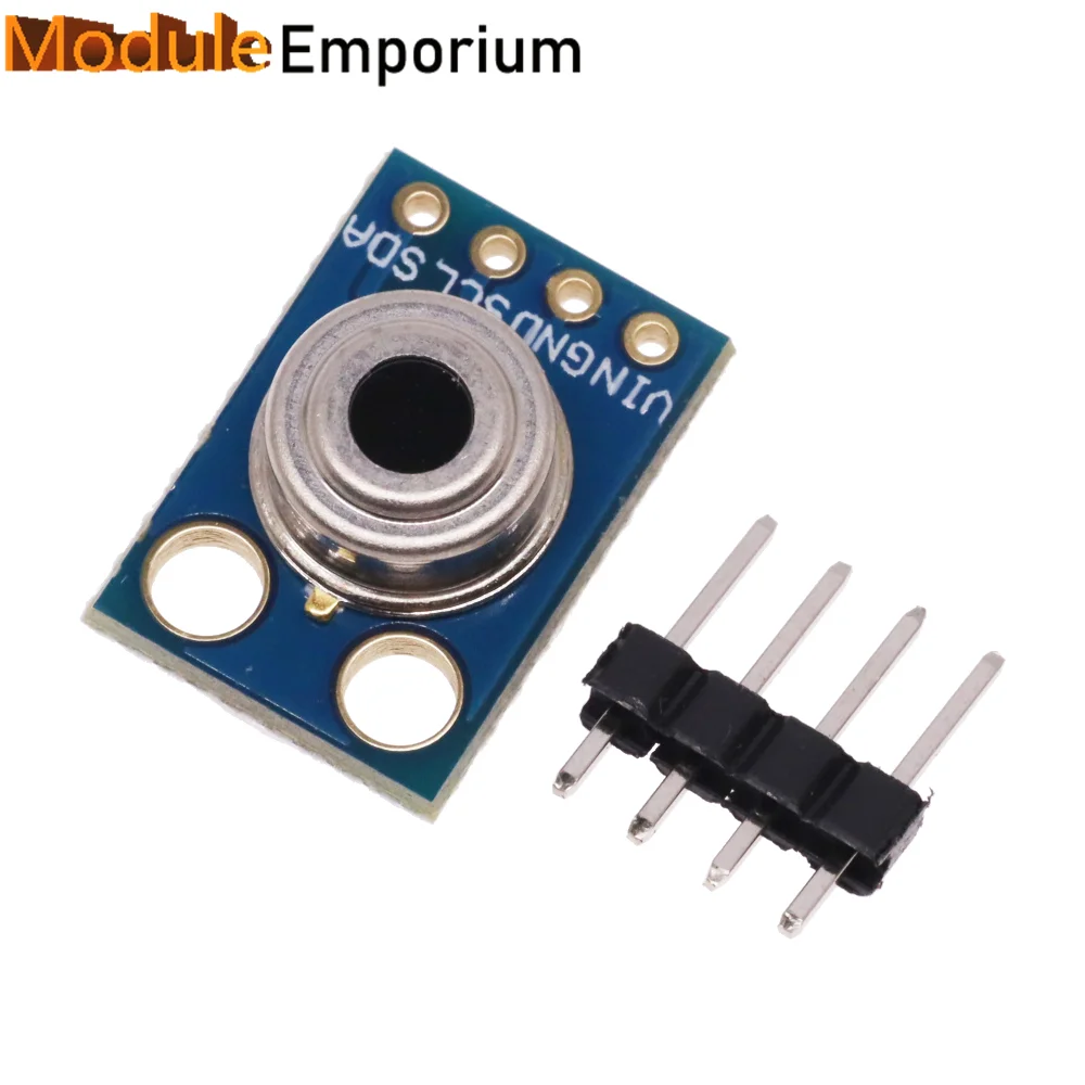 Imagem -02 - Módulo Sensor de Temperatura Contactless para Interface Arduino Iic Sensor ir Compatível Gy-906 Mlx90614esf Novo