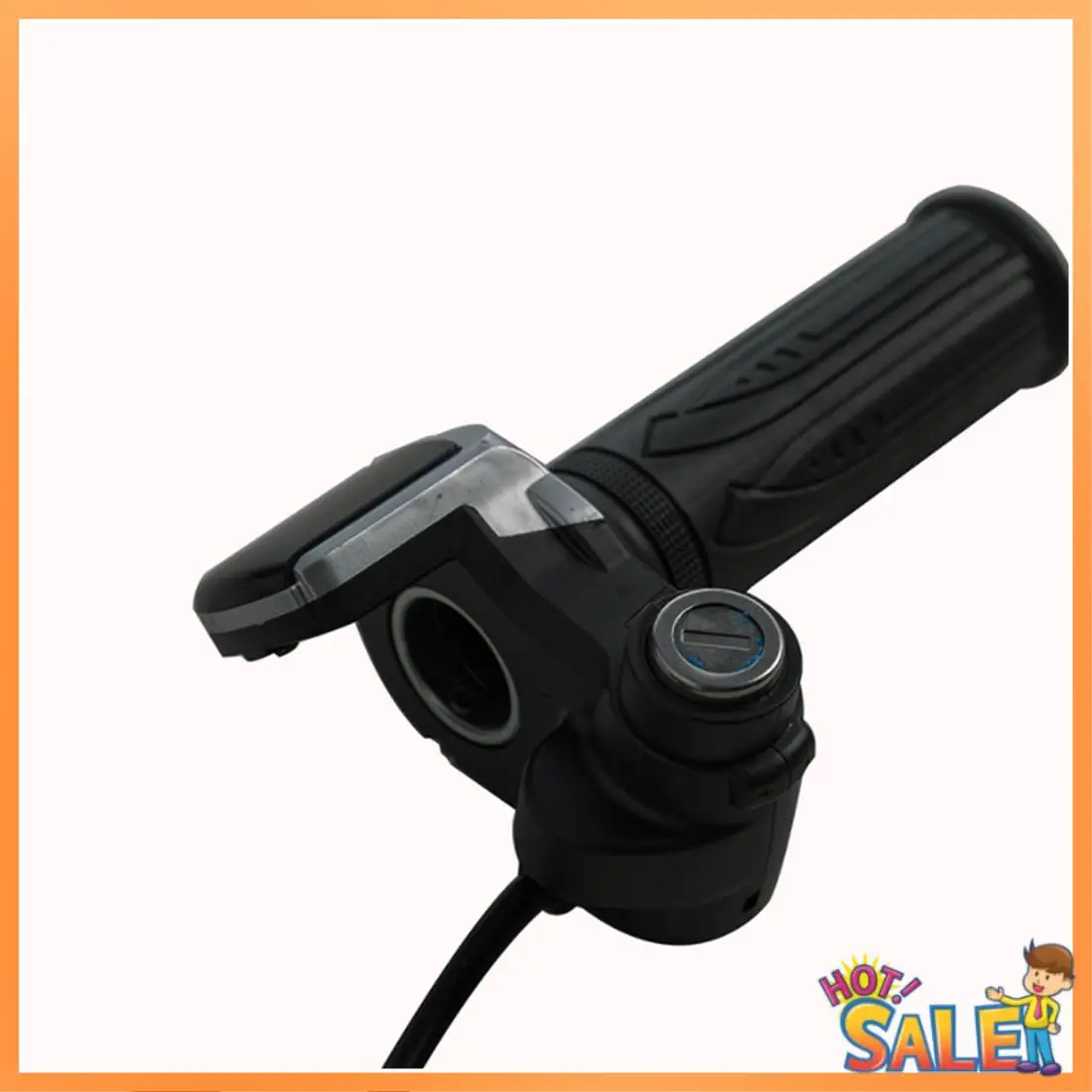 

AB68 Electric Scooter Accessories Motor Brushed Controller & Throttle Twist Grip 24V 350W For Electric Scooter Bicycle Bike