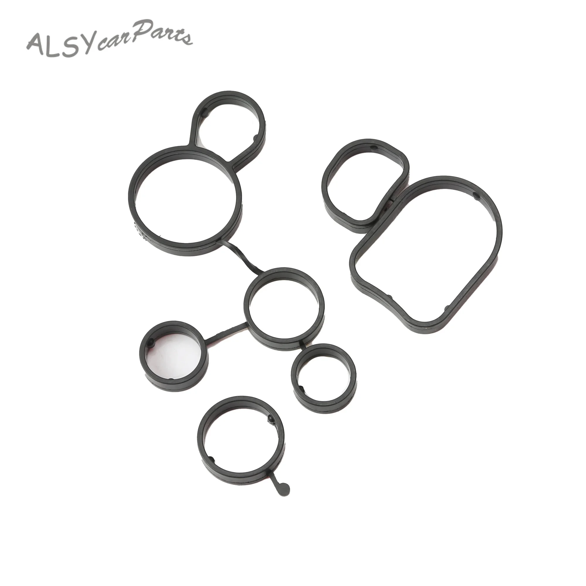 

07K115441 oil cooler base gasket for VW Audi Dongfeng Citroen 2.5L car engine A3 Q3 TT RS quattroB7 Jetta Beetle Golf Passat,...