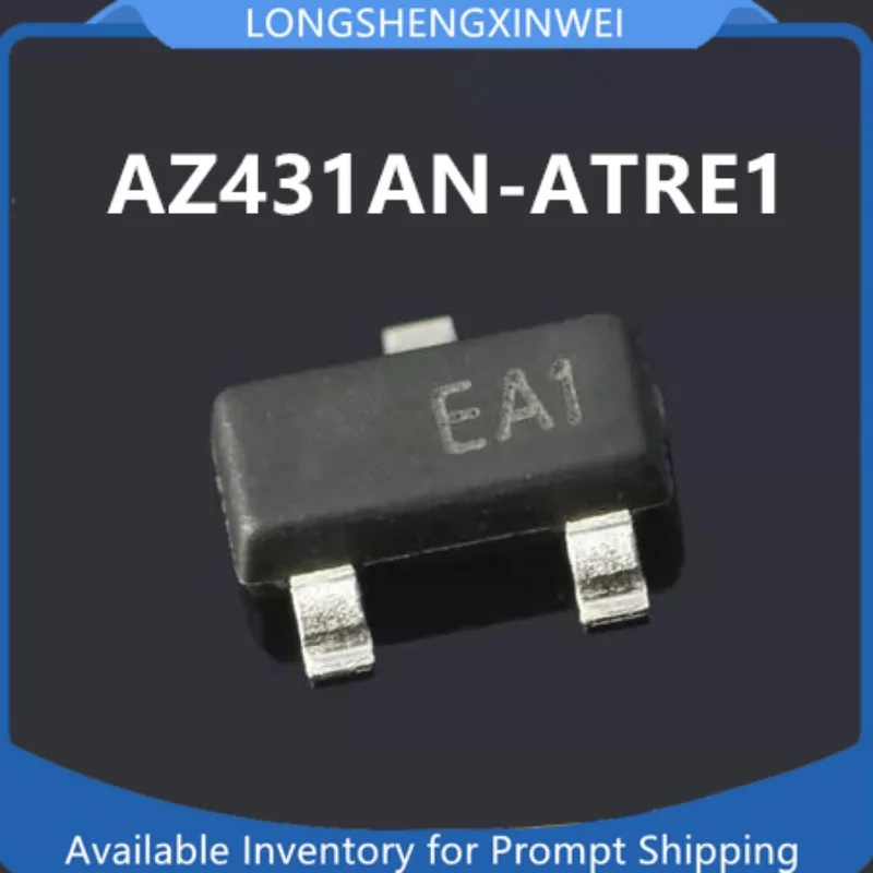 1PCS New AZ431AN-ATRE1 Original Silk Screen EA1 SOT23 Adjustable Precision Voltage Regulator Transistor in Stock
