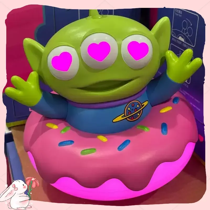 

Интерактивная атмосфера пончика, легкая игрушечная фигурка, коллекционный декоративный подарок с контроллером, милый праздничный предмет для лучшего друга