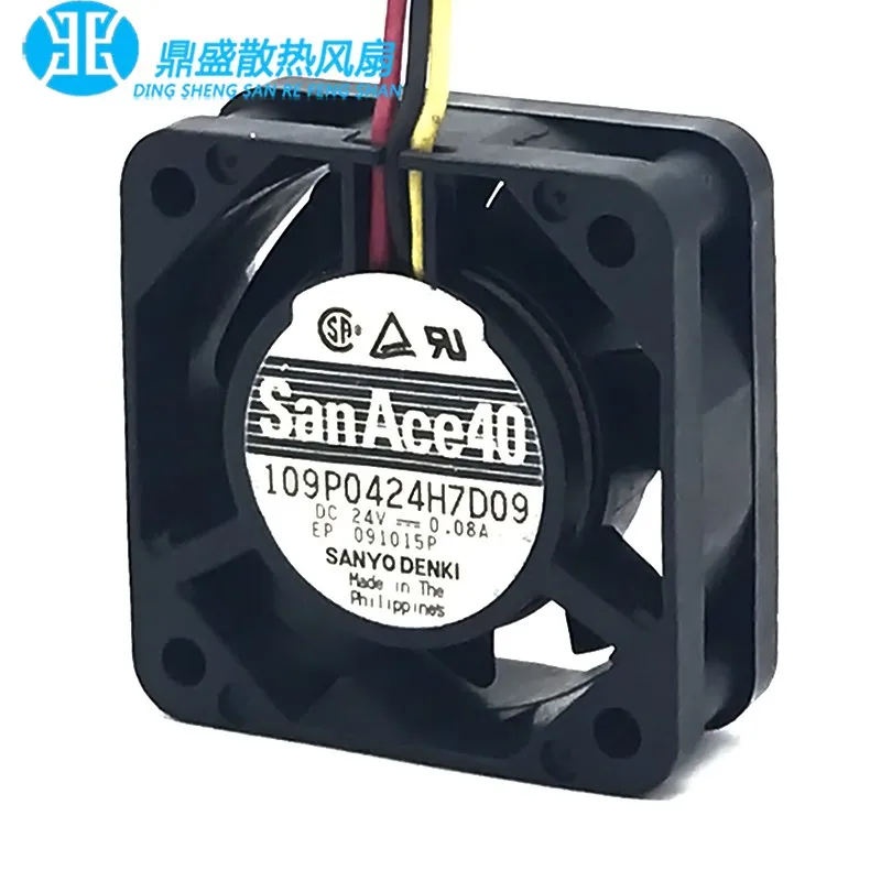 1pcs * 109P0424H7D09 ORIGINAL NEW COOLING FAN 24V 0.08A 4015 40*40*15mm RADIATOR