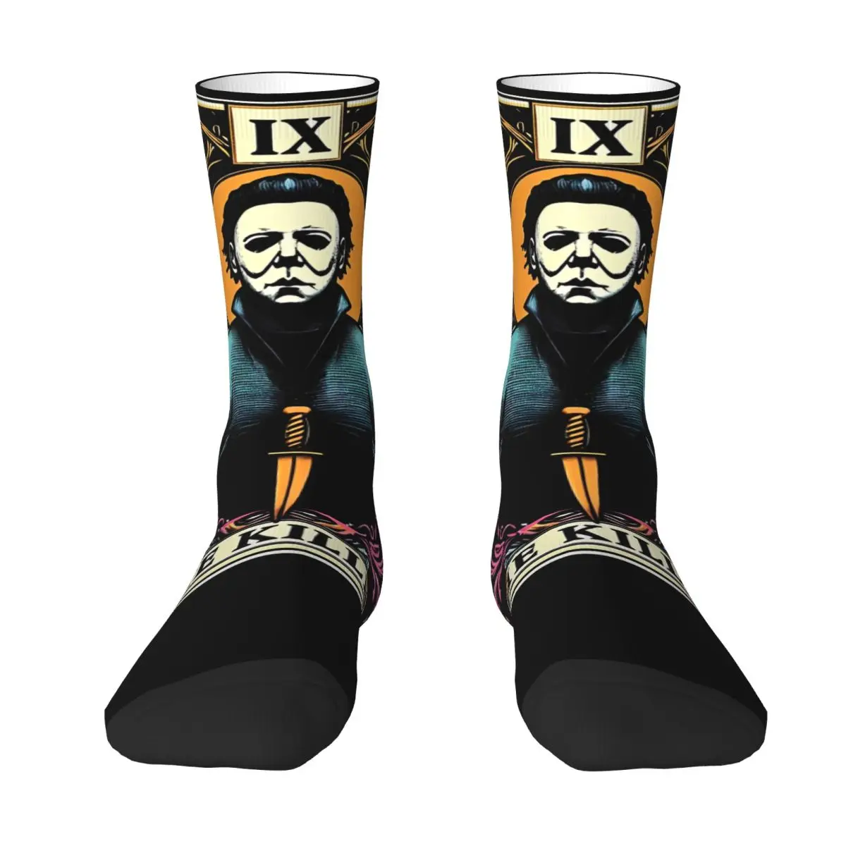 Unisex Michael Myers Horror Movies Accessories Socks Halloween Kills Slasher Movies Cozy Socks Fashion For Party Wear