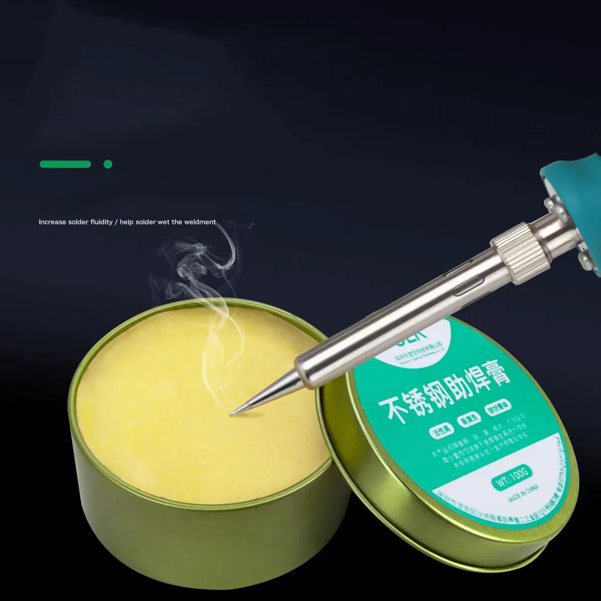 

Professional Copper Soldering Flux Stainless Steel Metal Welding Liquid Flux Multifunctional Strong Solder Flux DIY Accessories