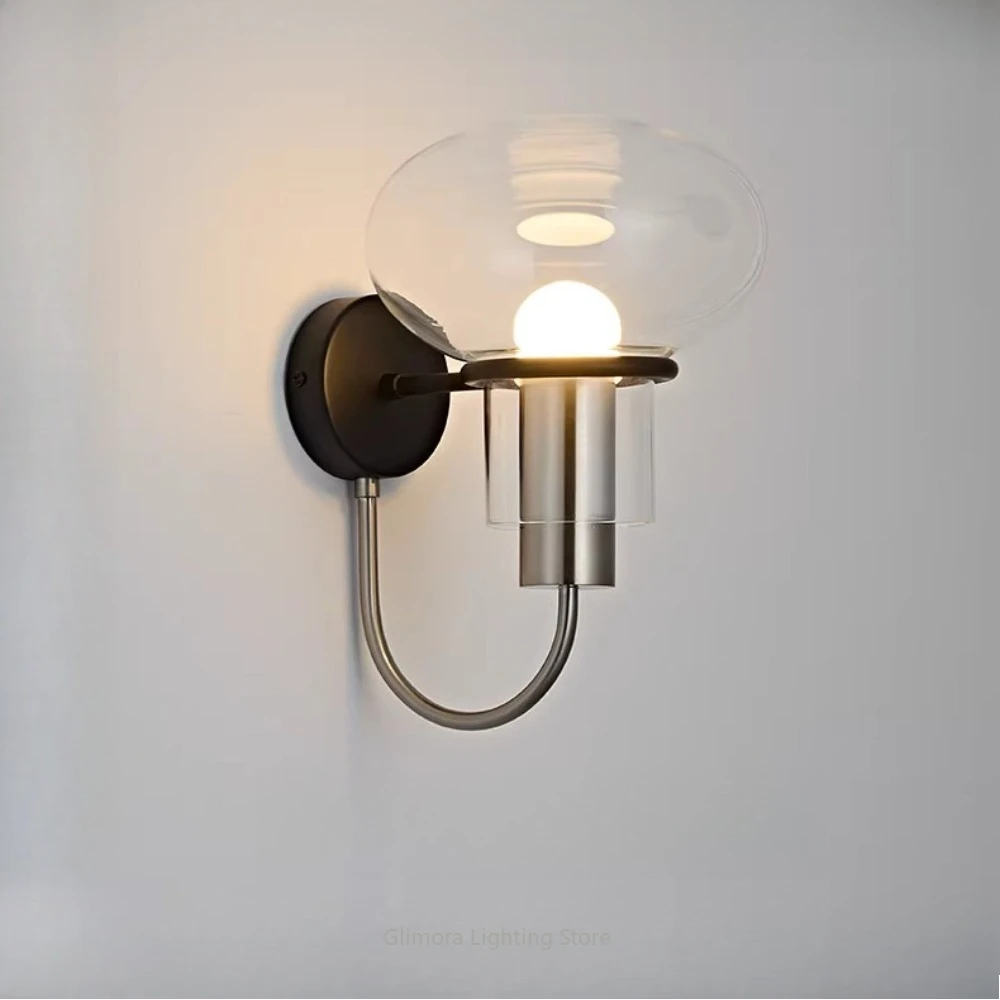 

Modern Minimalist Luxury Wall Lamp, Sleek Style, Metal & Acrylic, Living Room Bedroom Study Dining Bar, Decor Light Led Lamp