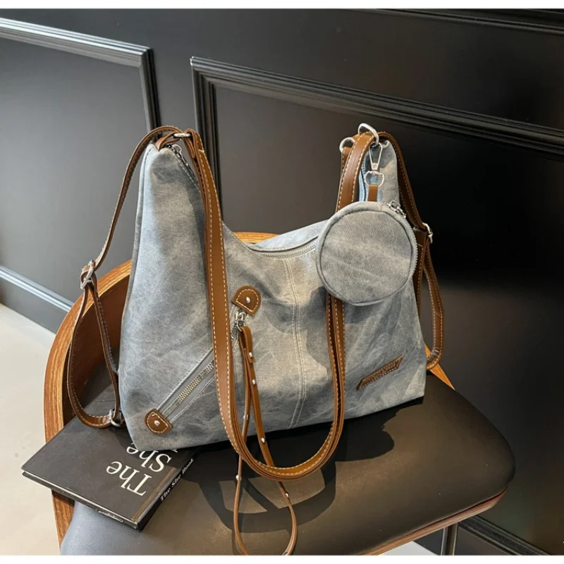 

Японская сумка-мессенджер через плечо для женщин и мужчин, большая сумка для студентов, брендовые сумки для книг 2026, женская сумка-портфель