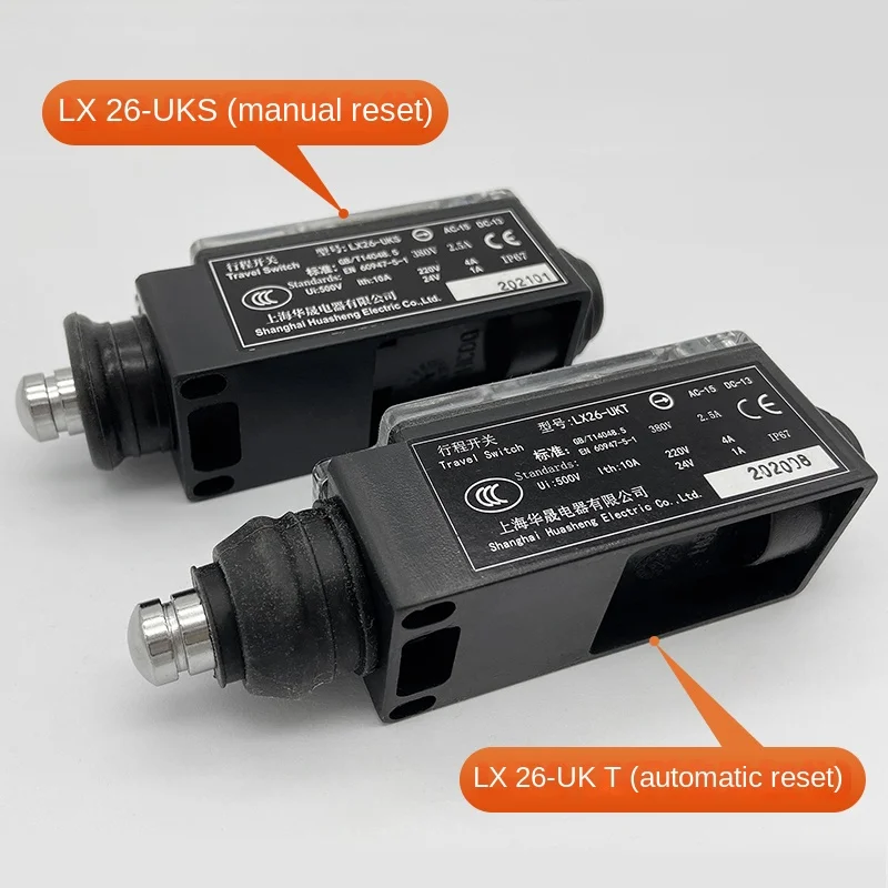 

10pcs Elevator travel switch limit LX26-UKS, switch LX26-UKT manual automatic reset buffer