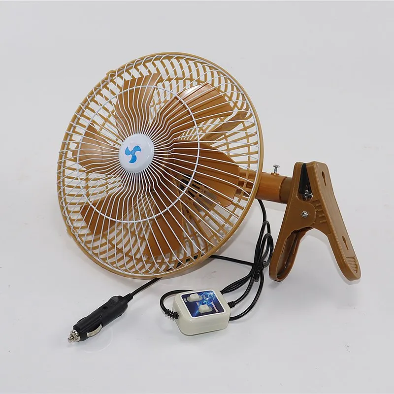 11 Inch 12V24VPortable Vehicle Auto Car Fans Car Auto Cooling Fan for Car Motorcycle Boat Air Fan Strong Wind Cooler Accessories