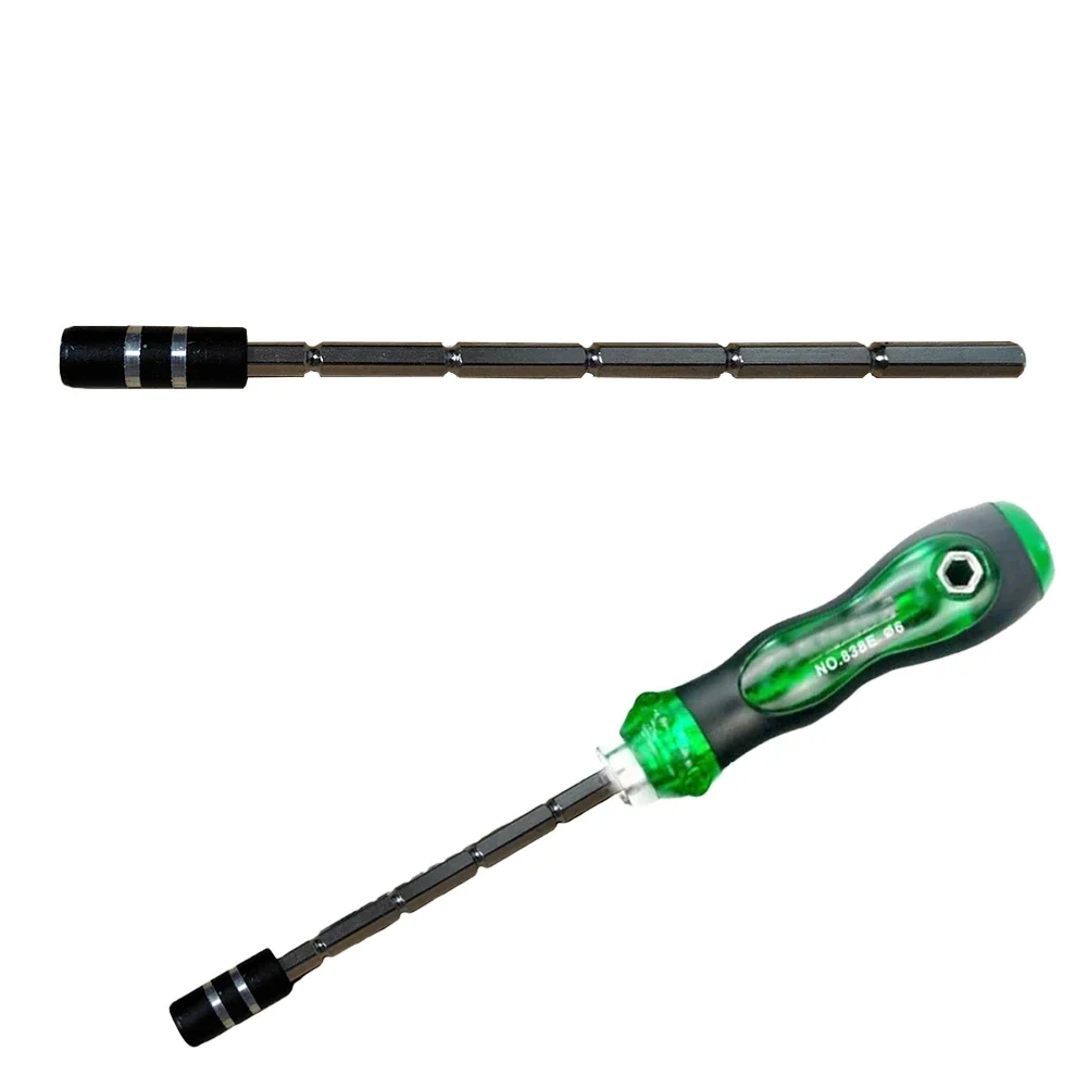 Extension Bar For Screwdrivers Hex Socket Adapter For Screwdriver Use Improved Accessories Long-lasting Performance