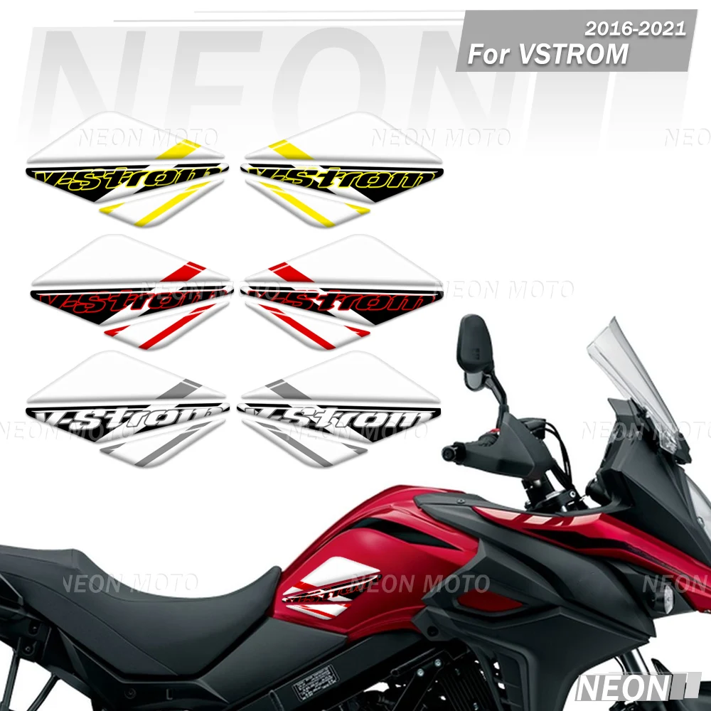 

Motorcycle Tank Pad Protector Stickers Decals For V STROM VSTROM DL 1000 650 250 1050 XT 650XT 1050XT 2016-2021
