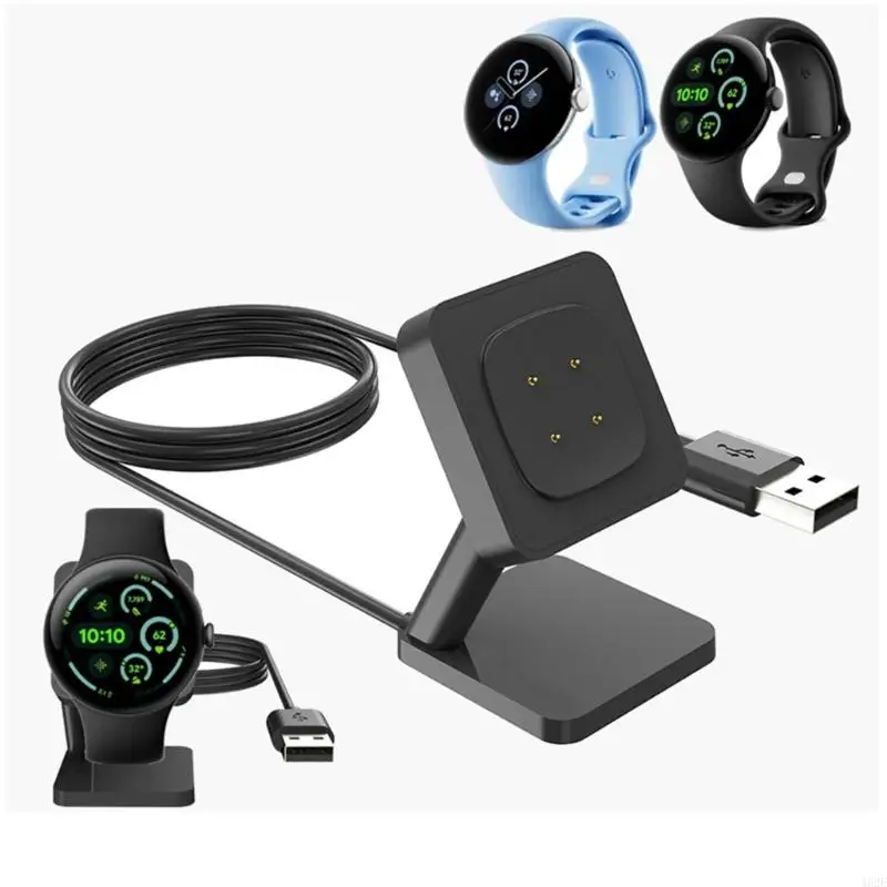 462E Easy to Use Compact Travel Friendly Charging Base Platform For Watch 3/2 High Speed Charging Shockproof ABS Construction