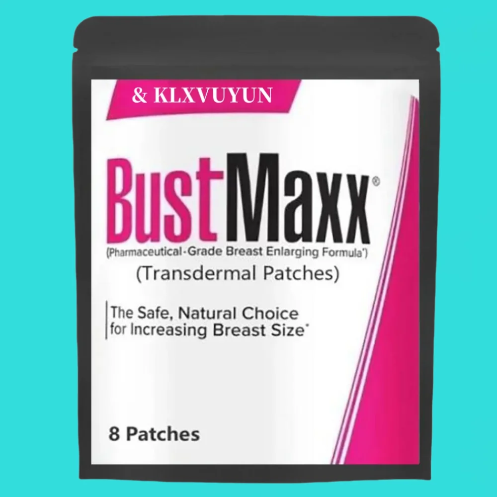 Bustmaxx Clinical Strength Breast Augmentation Supplement, Transdermal Patches Produced In The Usa, Safe And Effective