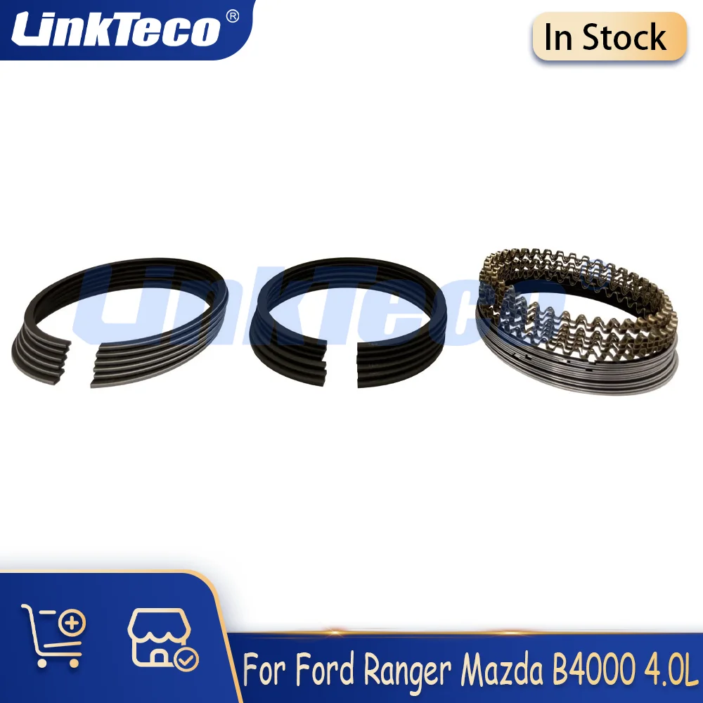 

Поршневые кольца 104 мм для двигателя 4.0 л, подходят для Ford Ranger, Explorer, Sport Trac, Mustang, Mazda B4000 4.0L 2001-2011, артикулы 31-100-04, 2U3Z-6148-A