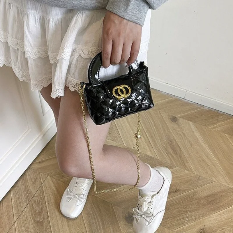  حقيبة كتف مبطنة مستوحاة من المصمم 2025، محفظة كروس نسائية بسلسلة عتيقة، حقيبة صغيرة أنيقة للعمل، أنيقة #3