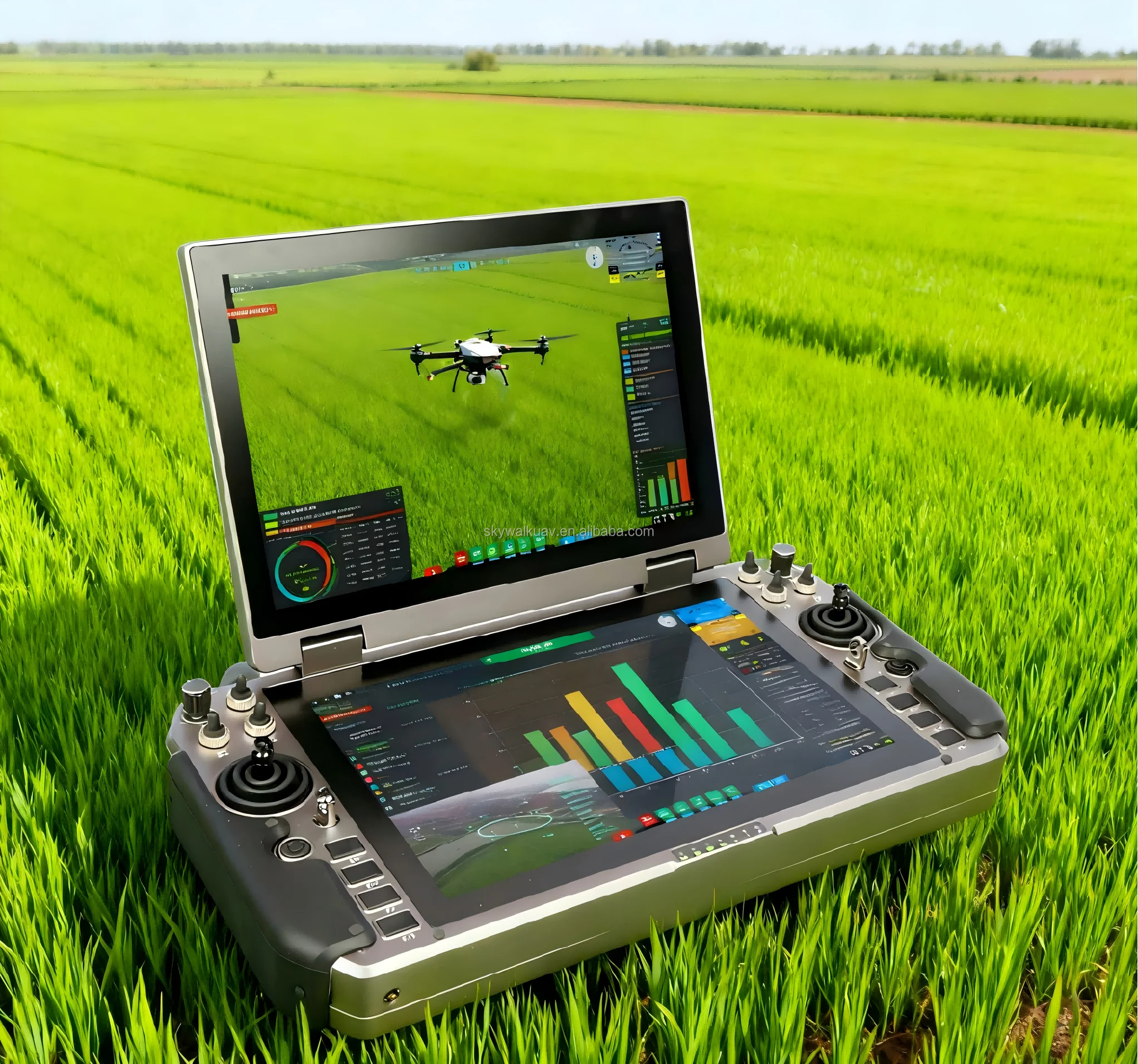 G10S Professional Dr-one Controller Ground Control Station Long Range Flight Remote Receiver for Radio Control PC