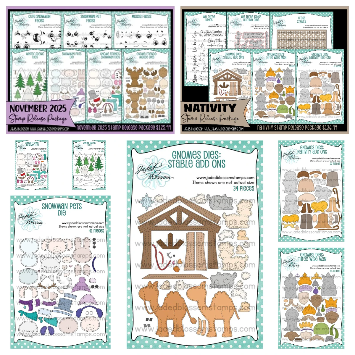 

GNOME DIES: NATIVITY ADD ONS Metal Cutting Dies Stamps Stencil For DIY Scrapbooking Decoration Greeting card Embossing Template