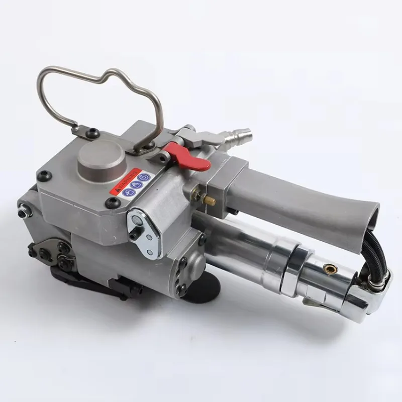 Incluye herramienta de flejado neumática manual combinada de banda PET XQD-19 para banda de polietileno de 13-19 mm