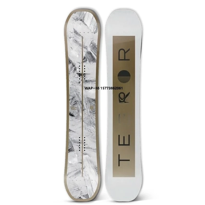 لوح التزلج على الجليد من جميع الجبال للرجال والنساء، مقدمة من المواد الخشبية للرياضات الشتوية للبالغين #1