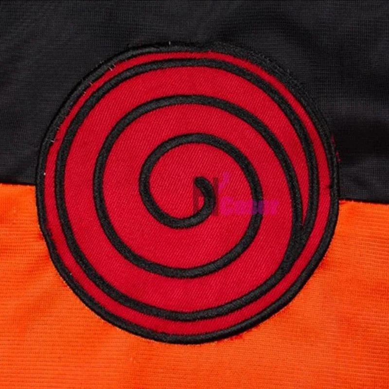 Disfraz de Anime Uzumaki, versión Ninja para adultos, capa, pantalones superiores, bolsa para piernas, chaqueta Unisex, capa, Halloween, Navidad, regalo de Año Nuevo r