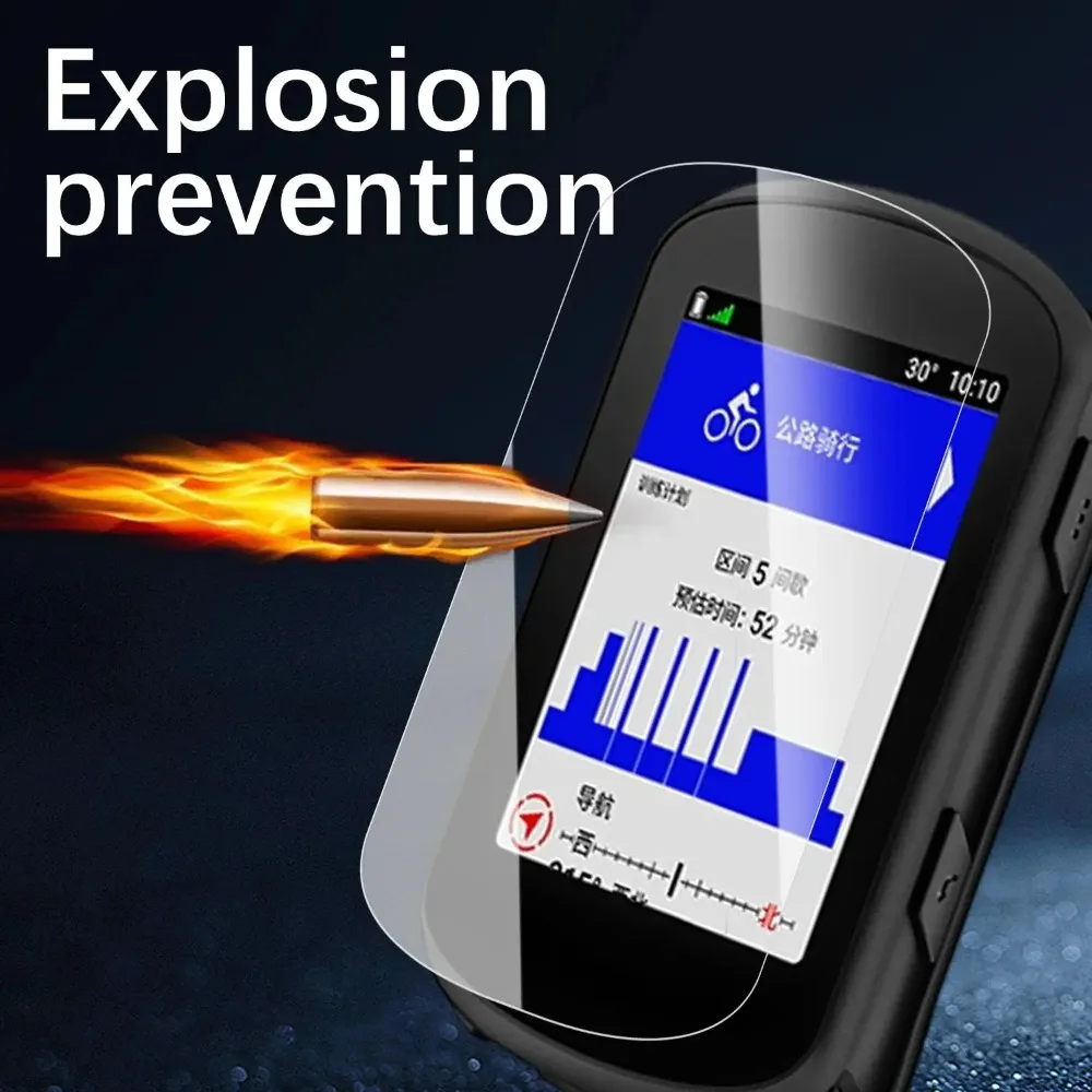 5-1PCS Soft Pet Screen Protectors for Garmin Edge 840 Cycling Speedometer HD Clear/Matte Anti-Scratch Flexible Protective Films