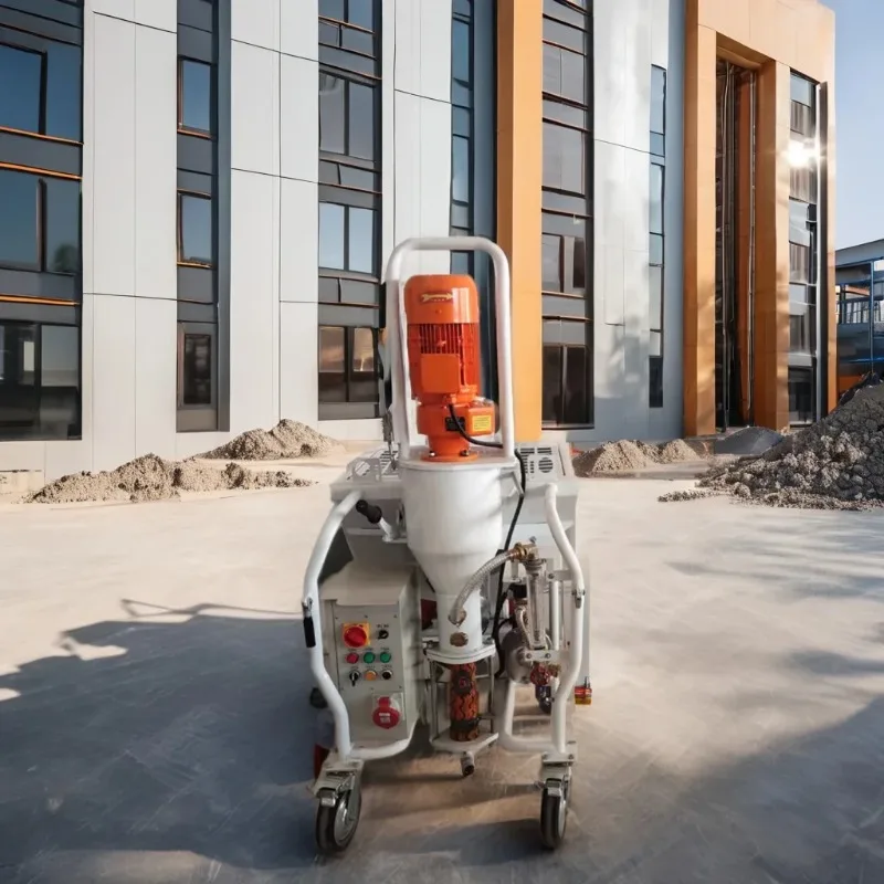 Full automatic  gypsum spraying machine M6/M9 high quality wall plaster machine/plaster spray machine