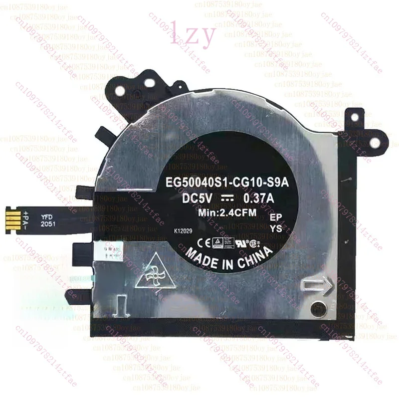 95%new Original Suitable for Dell Latitude 7200 2-in-1 0TY9FC TY9FC 0PWXM0 PWXM0 Heat Sink Fan Test OK