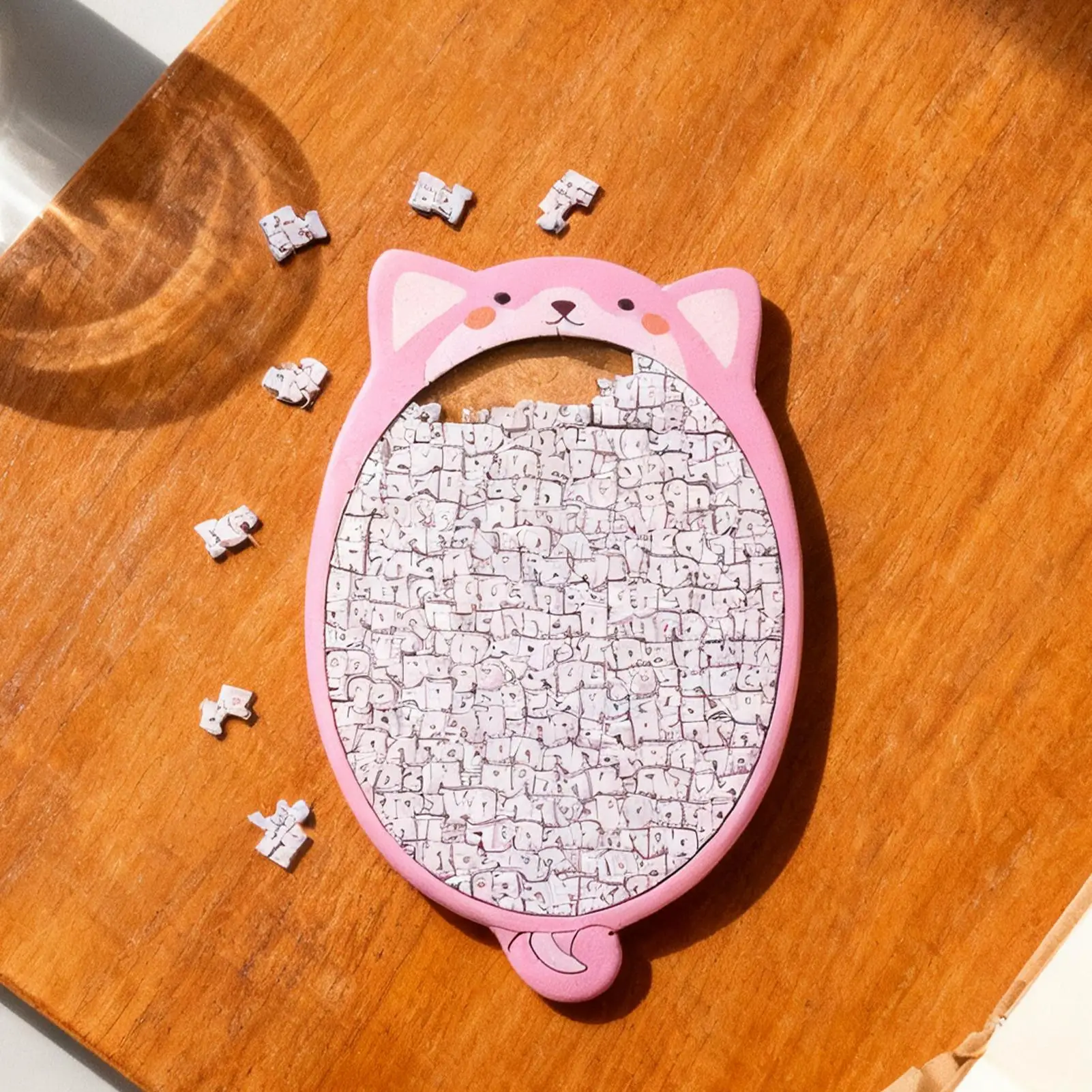 ألغاز مضحكة، ألعاب تعليمية خشبية جمالية للبالغين، ألغاز الصور المقطوعة للحيوانات للأطفال، عشاق الحيوانات، الأصدقاء، العائلة، الفتيات، عيد الميلاد #2