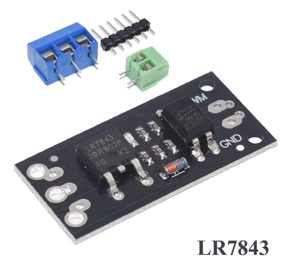 1/5pcs Isolated MOSFET MOS Field Effect Tube Module FR120N LR7843 AOD4184 Board