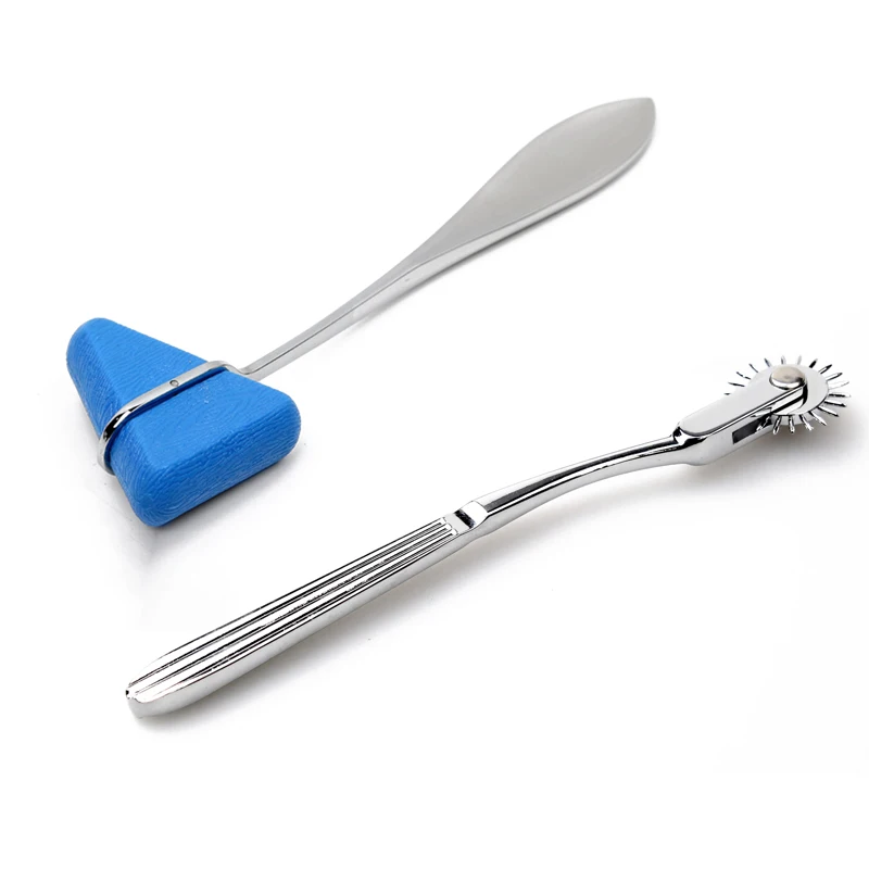 Taylor Triangle Reflex Wartenburg Pinwheel Percussion Neurological Hammer Percussor Diagnostic Nerve Examination Tool Set D2