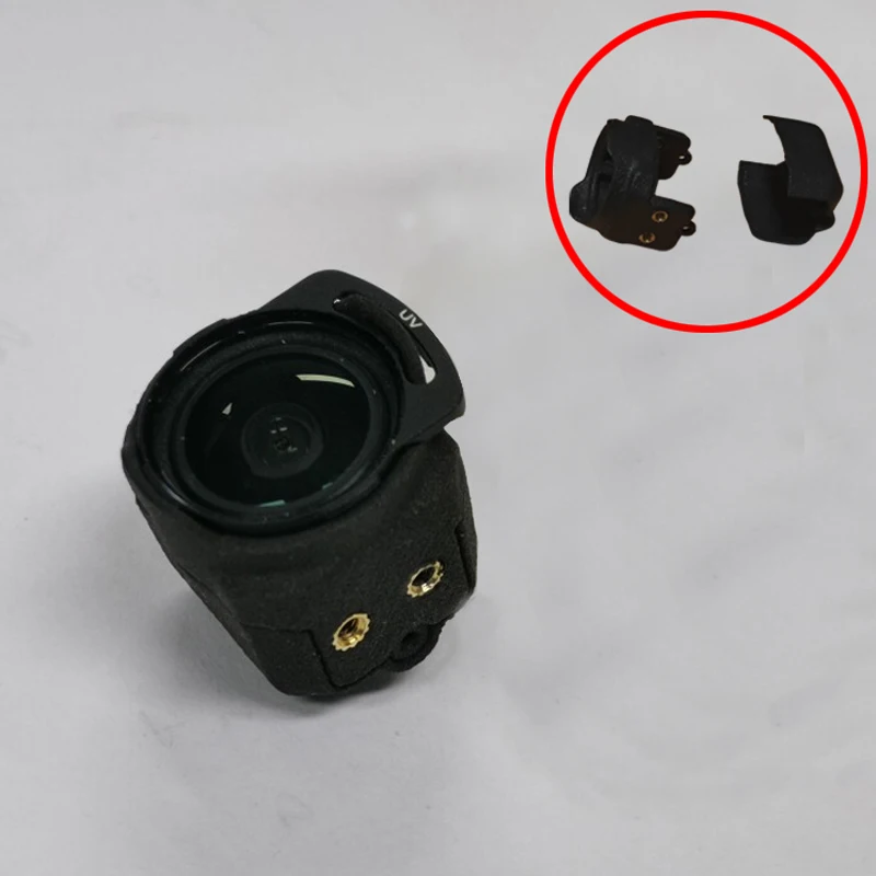 For DJI O3 Air Unit Lens Front/Back Cover Video Transmission Outer Shell with Filter Holes Good compatibility Replacement Parts