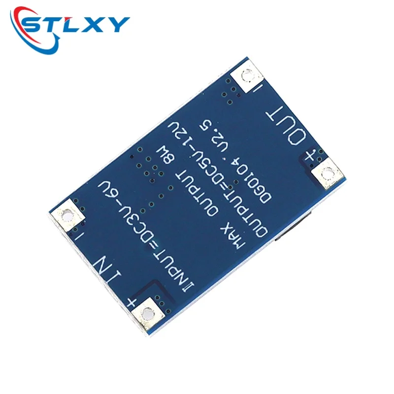 Stlxy 8W High Power Boost Module DC-DC 3V‑6V to 12V 3.7V Lithium Battery USB Power Bank Step‑Up Board