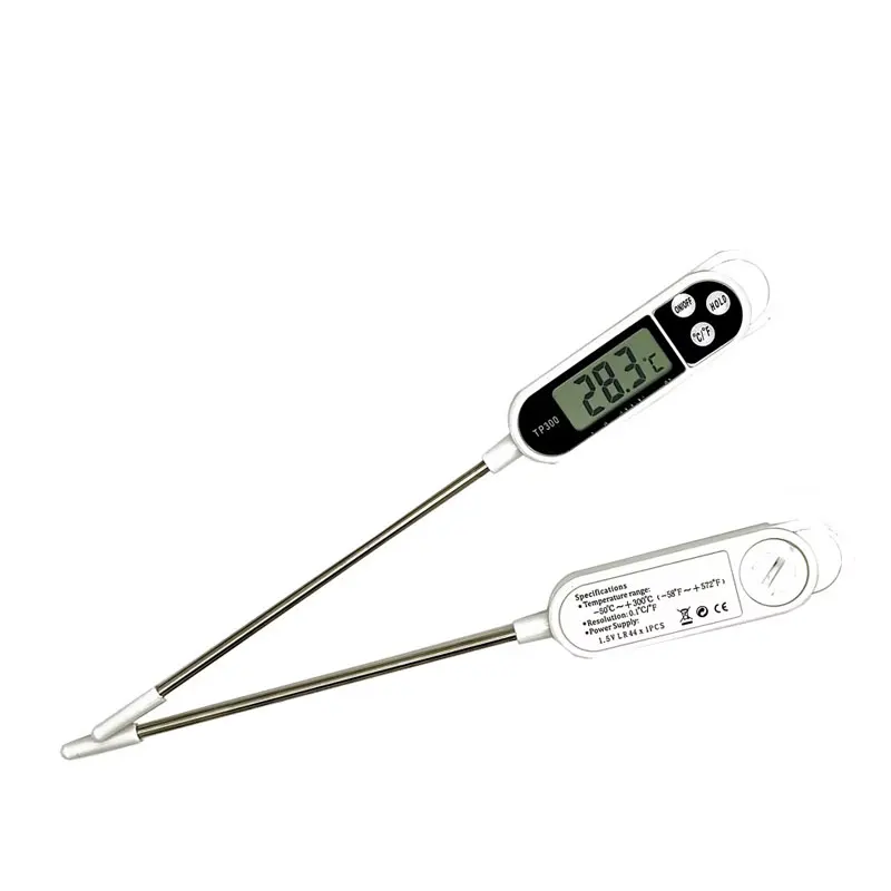 ميزان حرارة الطبخ الرقمي للمطبخ -50 ~ 300 ℃ جهاز قياس درجة حرارة طعام اللحوم للطهي/الشواء/الحليب TP300 ميزان حرارة الطعام #6