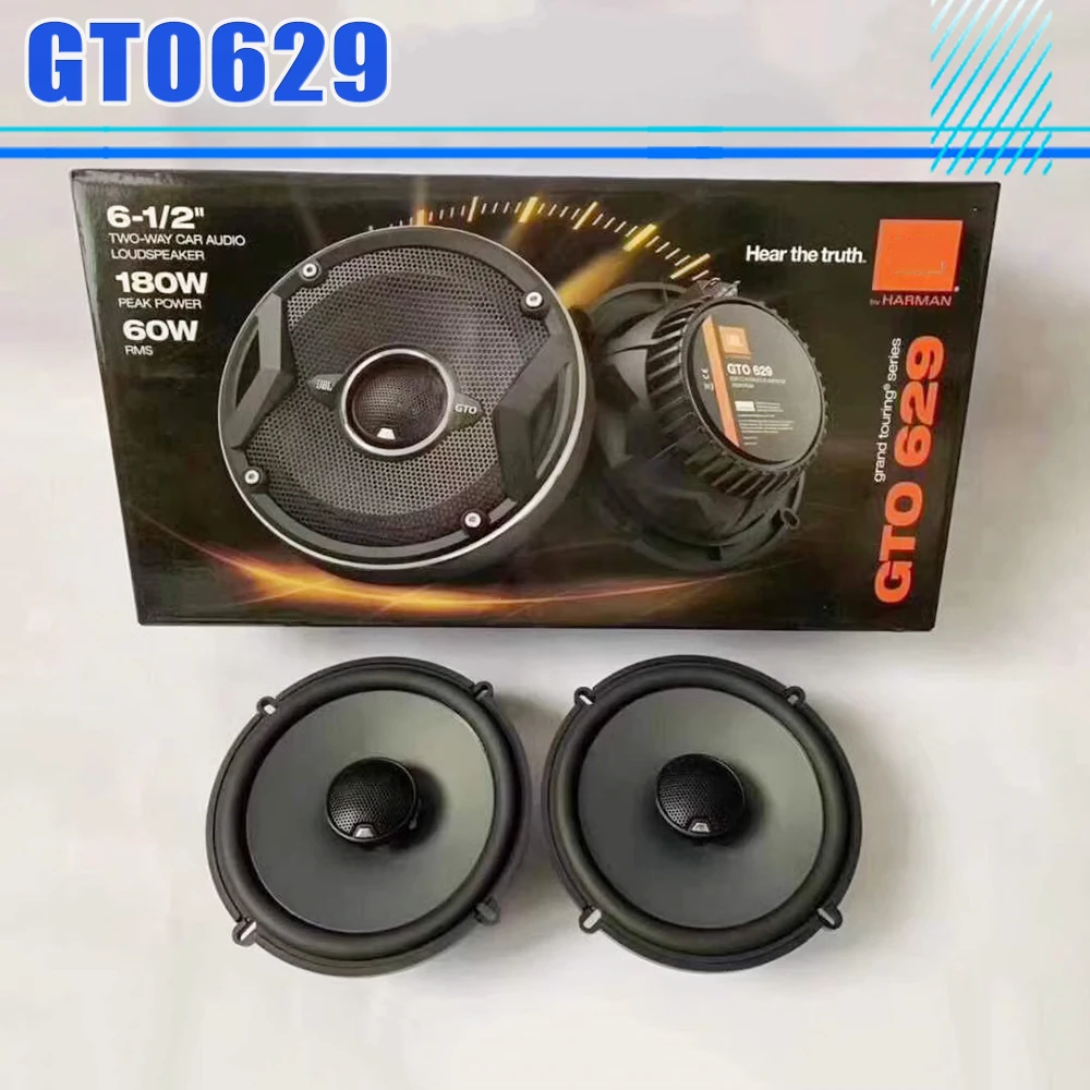 For JBL Car Audio GTO629 Coaxial Speaker 6.5-Inch GTO 629