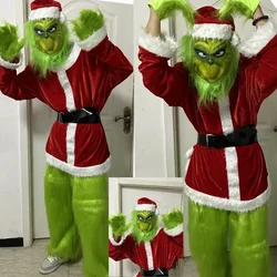 Santa Claus Costume Set Christmas Party Prom Adult Costume Role Playing Halloween Costume