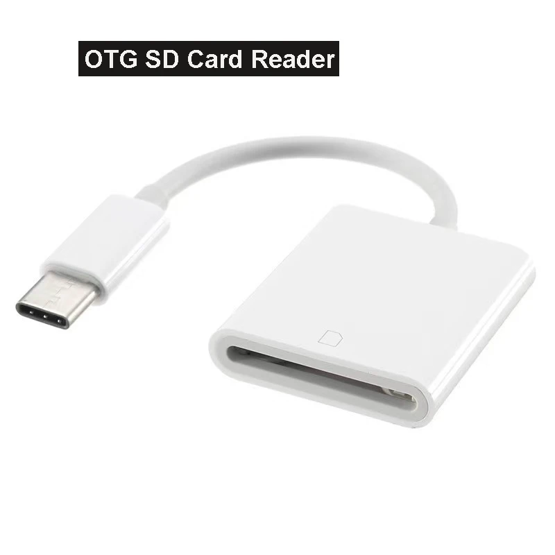 USB C Card Reader TF SD Memory Converter OTG Writer Type-C Adapter for IPad Pro for Macbook for Huawei Samsung Xiaomi Phone