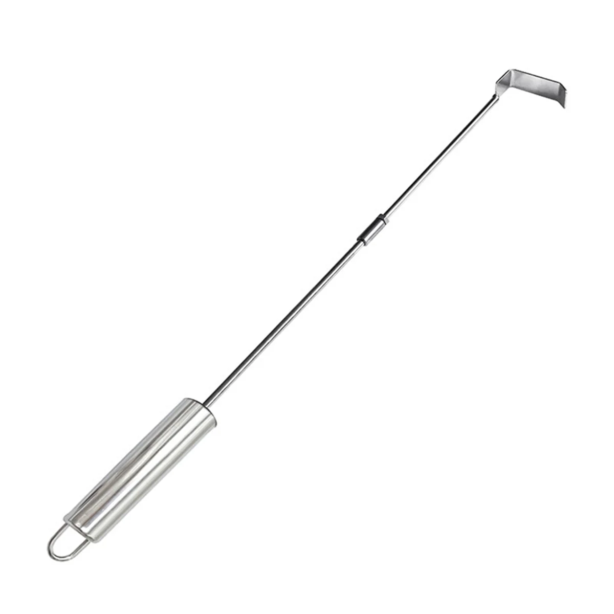 Stainless Steel Wood-Fired Oven Ash Cleaning Rake Barbecue Ash Cleaning Tool is Suitable for Charcoal