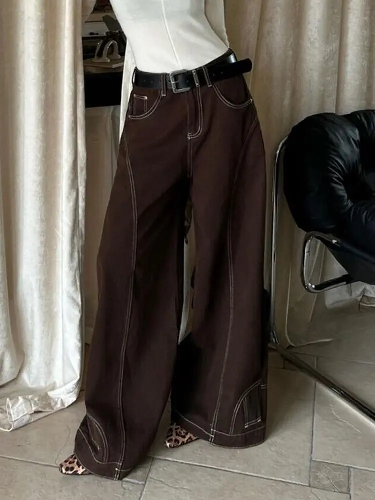 

2025 Design Sense Women's Jeans 2025 Autumn Winter Casual Fashion Versatile Pants New Style