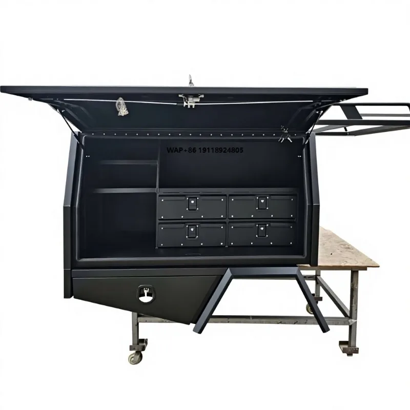 Aluminum Pickup Tool Boxes,  Roof Racks, Tailgate Locks and Other Pickup Accessories for All Mainstream Pickup Models.