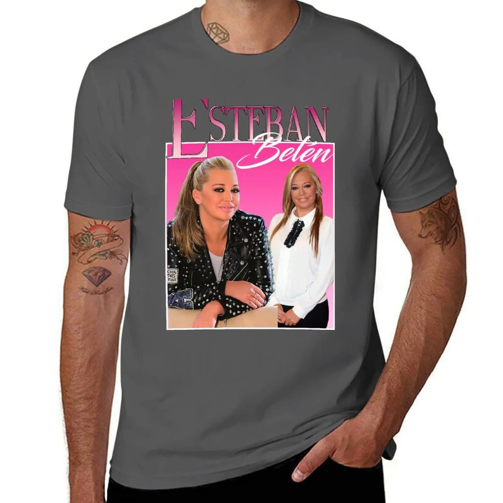 

Belén Esteban T-Shirt Outdoor Sports Lightweight Tee