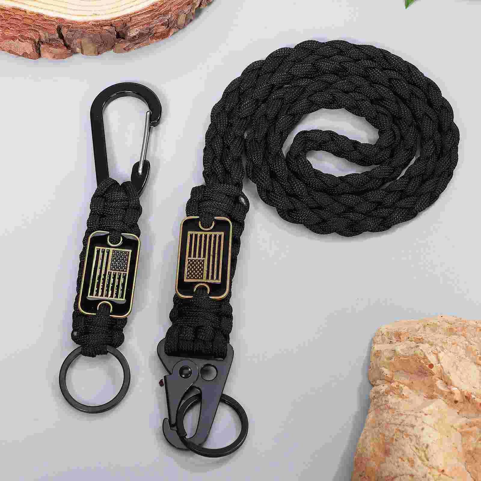 Mobile Phone Straps Lanyard for Cell With Clip Braided Rope Key Chain Leash Necklace Whistles Straw Camera Lanyards Keys Cord