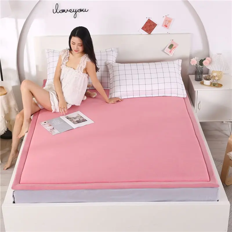 

Customized Tatami Rice Mattress Electric Kang Mattress Foldable Mattress Bedroom Cushion Anti Slip All Season Universal Camping