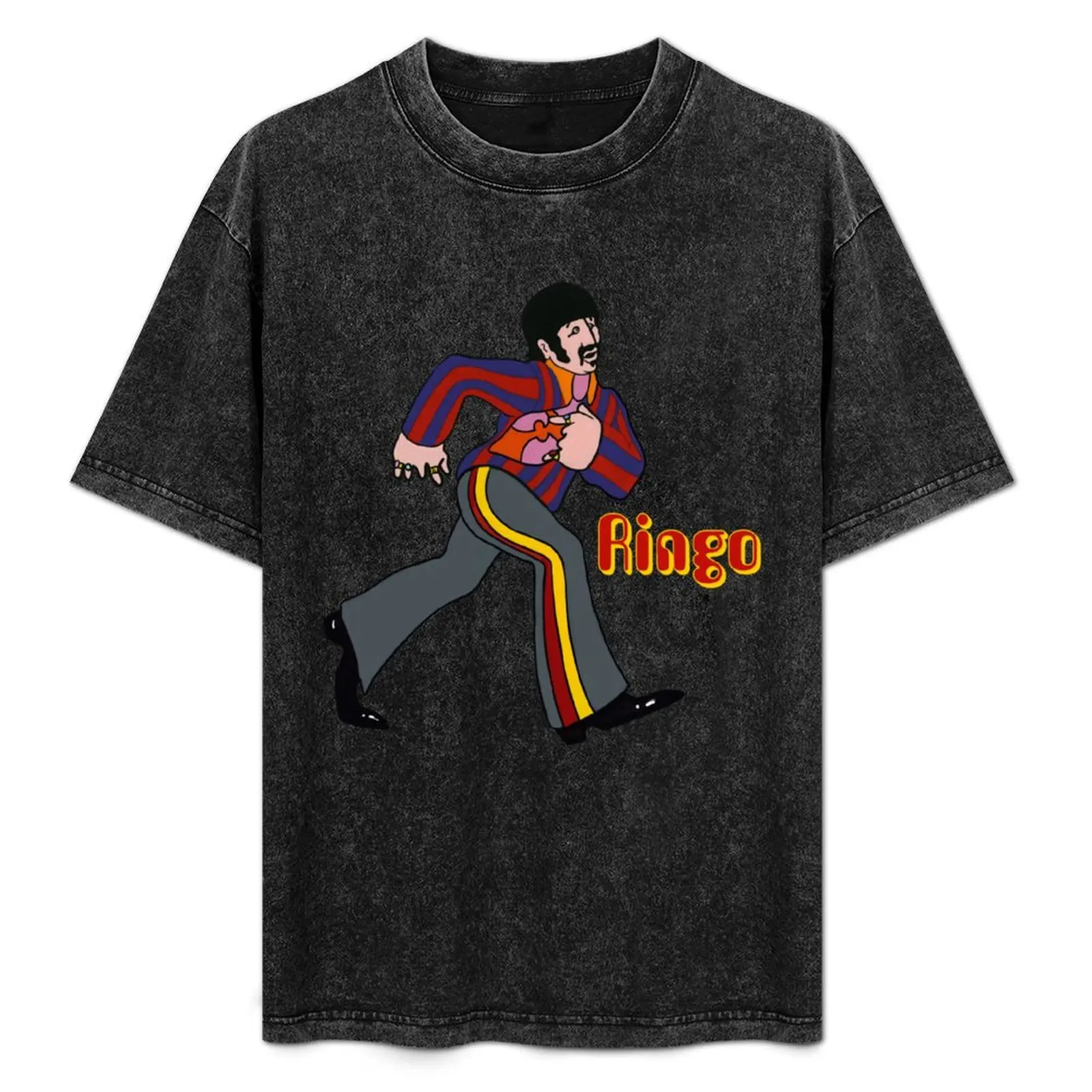 

Psychedelic submarine Cult Movie Sixties Pop Art Pepper running Ringo T-Shirt Personalized t-shirt clothing for men
