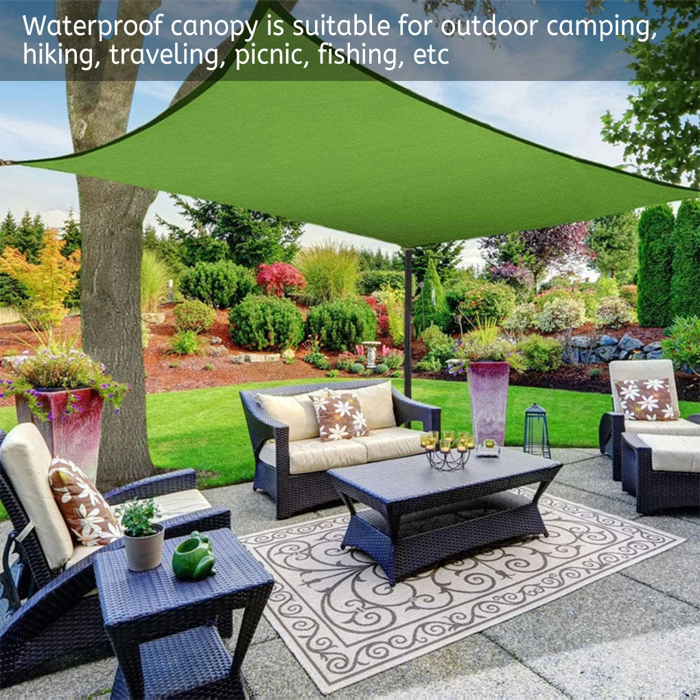 

Sunshade Canopy Oxford Cloth Patio Awning Portable Outdoor Camping Shelter