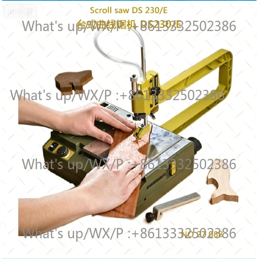 27088 Curve Saw DS230E Woodworking Bench Wire Saw Machine Desktop Micro Latte Saw Machine