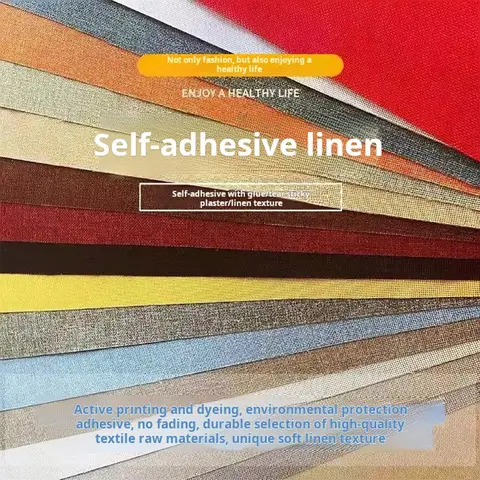 Självhäftande reparationslappar i linnetyg för sätesrenovering, pallrenovering, reparation av hål i sänggavel och läderrestaurering 10 best sales självhäftande lapp - №9