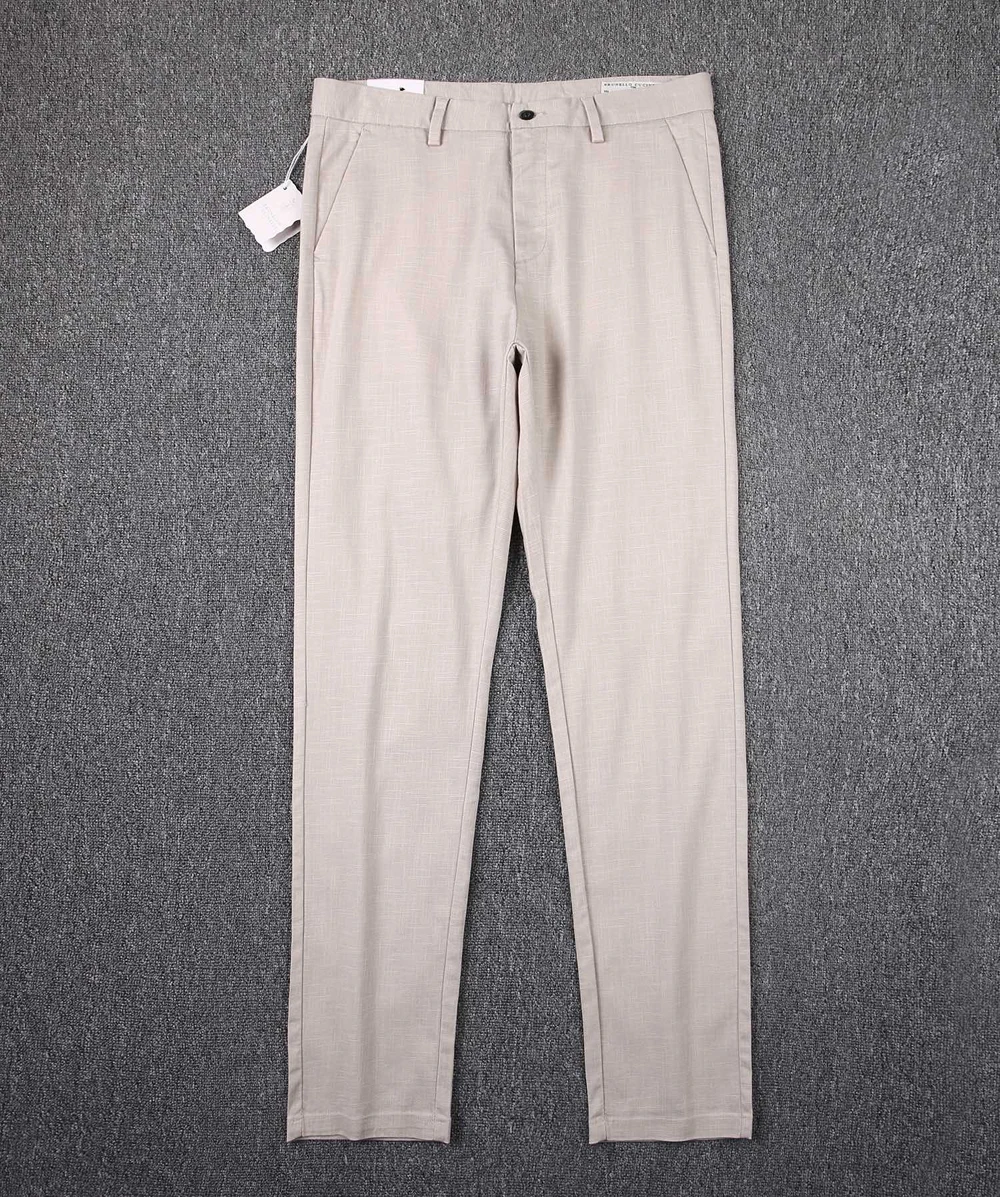 BILLIONAIRE BLKA CPTG Pants Thin Cotton 2024 Spring Summer new comfort Straight Breathable High Quality Size 29-42 Long Pants