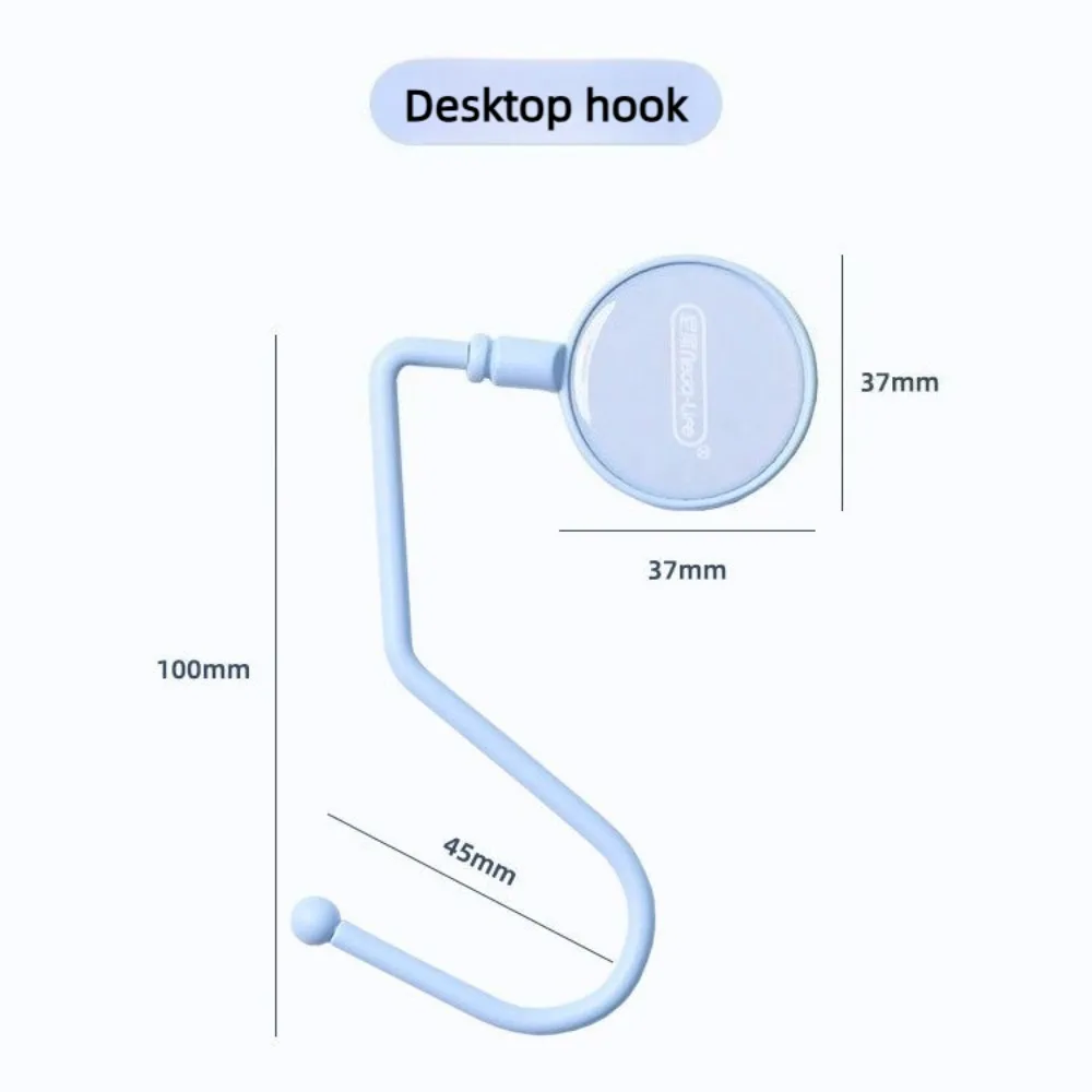 Heavy Duty Metal Desk Hook Organizer 6